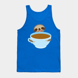 sloth, coffee cup, sloffee Tank Top